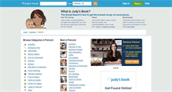 Desktop Screenshot of judysbook.com